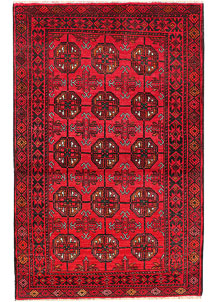 Crimson Baluchi 3' 5 x 5' 4 - SKU 54443