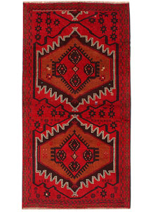 Firebrick Baluchi 3' 4 x 6' 4 - SKU 54465