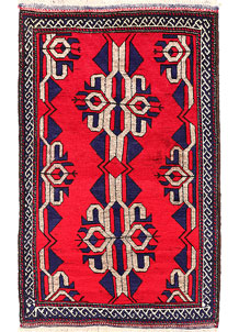 Red Baluchi 2' 10 x 4' 4 - SKU 54615