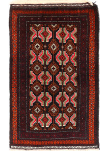 Multi Colored Baluchi 2' 6 x 3' 5 - SKU 54619