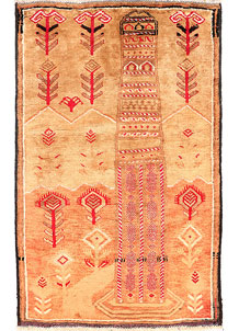 Burlywood Baluchi 2' 10 x 4' 5 - SKU 54651