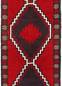 Firebrick Baluchi 2' 2 x 6' 7 - SKU 54706
