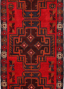 Firebrick Baluchi 2' 5 x 6' 8 - SKU 54744