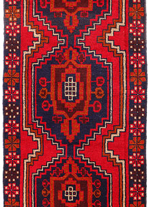 Red Baluchi 2' 6 x 7' 7 - SKU 54790