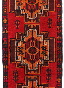 Firebrick Baluchi 2' 4 x 8' - SKU 54812