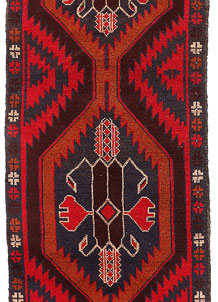Multi Colored Baluchi 2' 4 x 7' 10 - SKU 54827
