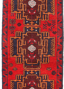 Red Baluchi 2' 6 x 7' 6 - SKU 54835