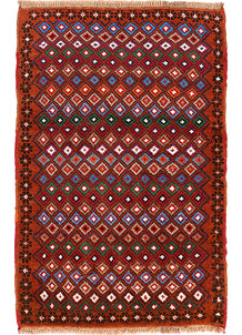 Multi Colored Baluchi 2' 7 x 3' 10 - SKU 54859