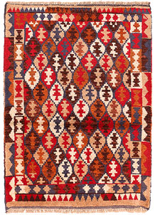 Multi Colored Baluchi 2' 8 x 3' 9 - SKU 54871