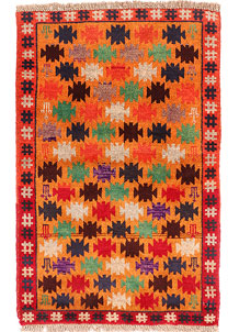 Multi Colored Baluchi 2' 6 x 3' 10 - SKU 54882
