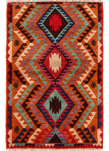 Multi Colored Baluchi 2' 7 x 3' 10 - SKU 54903