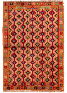Multi Colored Baluchi 2' 9 x 3' 10 - SKU 54912