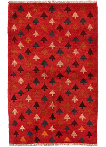 Firebrick Baluchi 2' 10 x 4' 4 - SKU 54916