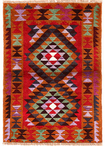 Multi Colored Baluchi 2' 7 x 3' 8 - SKU 54966