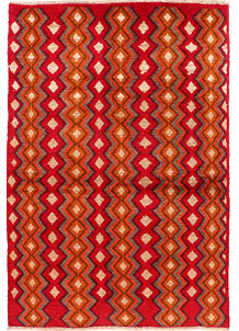Multi Colored Baluchi 3' 9 x 5' 6 - SKU 55015