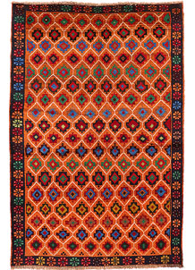 Chocolate Baluchi 4' 1 x 6' 3 - No. 55018