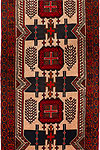  Baluchi 3' 5 x 6' 4 - SKU 55037