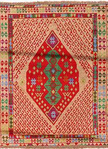 Navajo White Baluchi 3' 4 x 4' 1 - SKU 55104