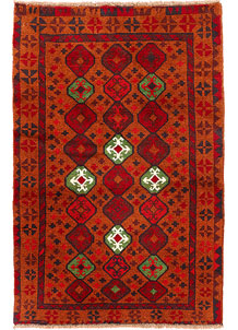 Chocolate Baluchi 3' 2 x 4' 9 - SKU 55156