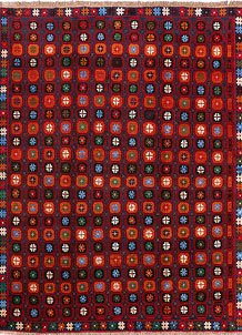 Multi Colored Baluchi 6' x 7' 10 - SKU 55171