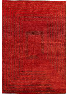 Crimson Gabbeh 4' 7 x 6' 8 - No. 55653