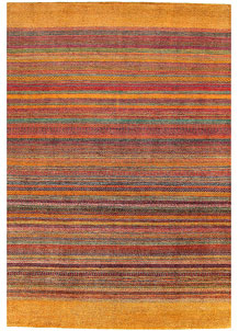 Multi Colored Gabbeh 6' 7 x 9' 6 - No. 55856