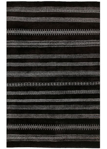Black Gabbeh 6' 6 x 10' - No. 55874