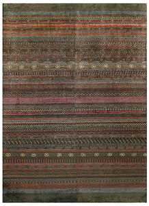 Multi Colored Gabbeh 5' 9 x 7' 9 - No. 55926