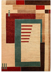 Multi Colored Gabbeh 5' 6 x 8' 1 - No. 55938
