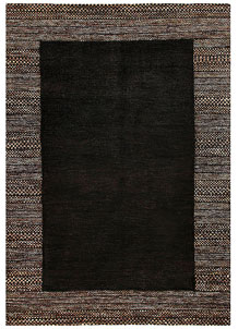 Black Gabbeh 5' 5 x 7' 10 - No. 55942