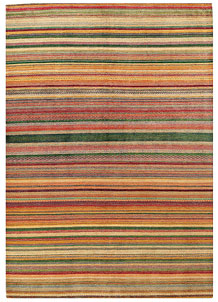 Multi Colored Gabbeh 8' 2 x 11' 7 - No. 56044