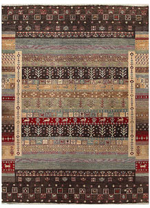 Multi Colored Gabbeh 8' 3 x 11' 1 - No. 56057