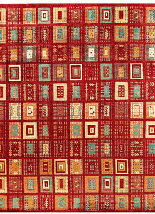 Multi Colored Gabbeh 8' x 9' 11 - SKU 56076