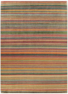 Multi Colored Gabbeh 8' 2 x 11' 3 - No. 56086