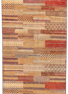 Multi Colored Gabbeh 2' 8 x 9' 11 - No. 56091
