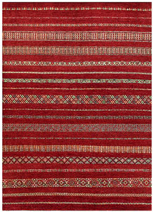 Firebrick Gabbeh 4' 6 x 6' 2 - No. 56247