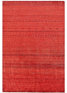 Tomato Gabbeh 4' 6 x 6' 7 - No. 56272