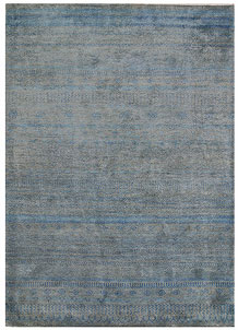 Sky Blue Gabbeh 4' 9 x 6' 8 - No. 56284