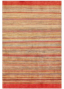 Multi Colored Gabbeh 4' 7 x 6' 9 - No. 56287