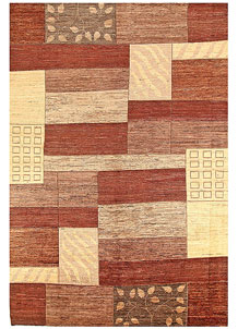 Multi Colored Gabbeh 6' 8 x 9' 10 - No. 56299