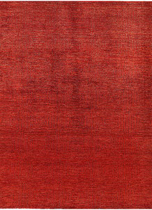 Firebrick Gabbeh 5' 2 x 6' 3 - No. 56320