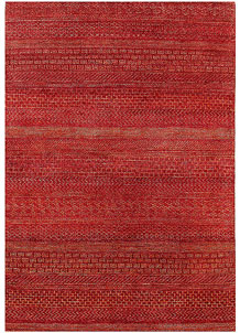 Firebrick Gabbeh 4' x 5' 10 - No. 56337