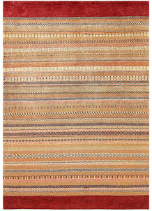 Multi Colored Gabbeh 4' 2 x 5' 11 - No. 56353