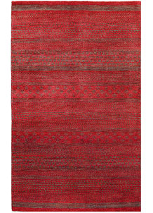 Firebrick Gabbeh 3' 11 x 6' 3 - No. 56361