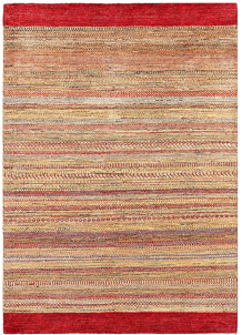Multi Colored Gabbeh 4' 3 x 6' - No. 56365