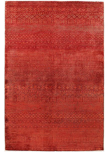 Brown Gabbeh 4' 1 x 6' 2 - No. 56382