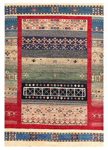 Multi Colored Gabbeh 4' x 5' 10 - No. 56410