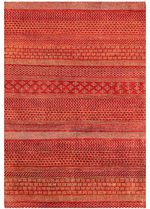 Firebrick Gabbeh 4' x 5' 10 - No. 56436