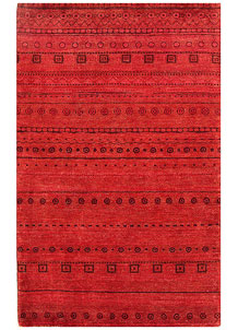 Crimson Gabbeh 3' 2 x 4' 10 - No. 56444