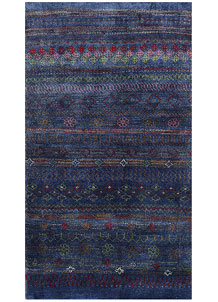 Medium Blue Gabbeh 2' 6 x 4' 5 - No. 56479